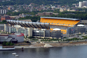 Heinz Field, home of the Pittsburgh Steelers was recently renamed to Acrisure Stadium.